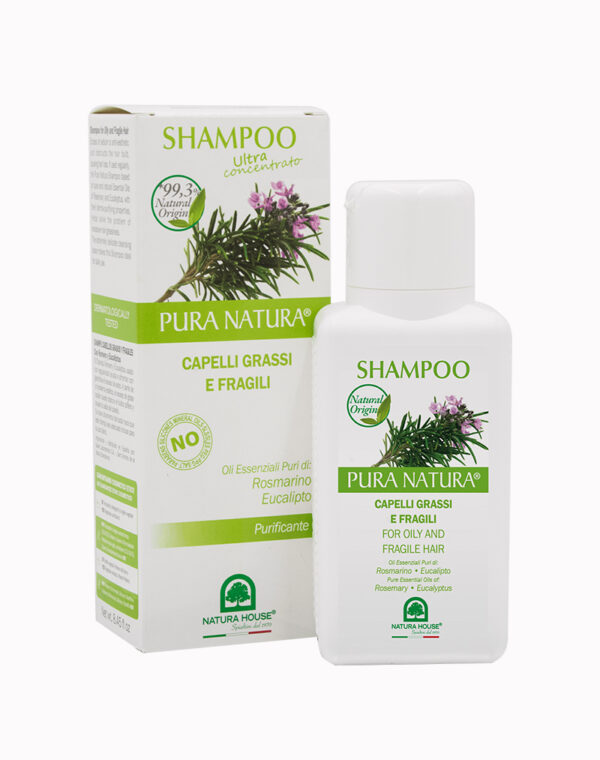 Shampoo Capelli Grassi e Fragili Pura Natura