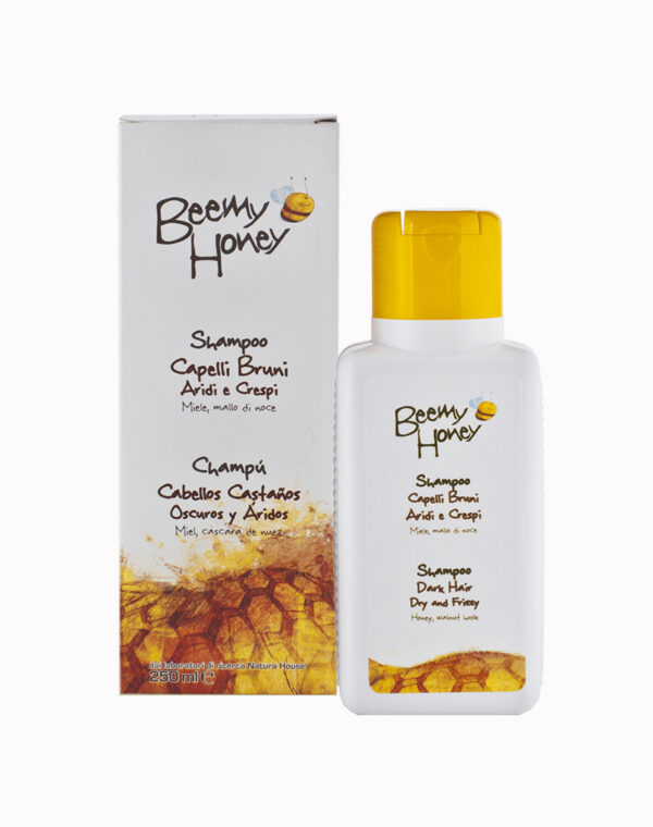 Shampoo Nutriente Capelli Bruni Beemy Honey