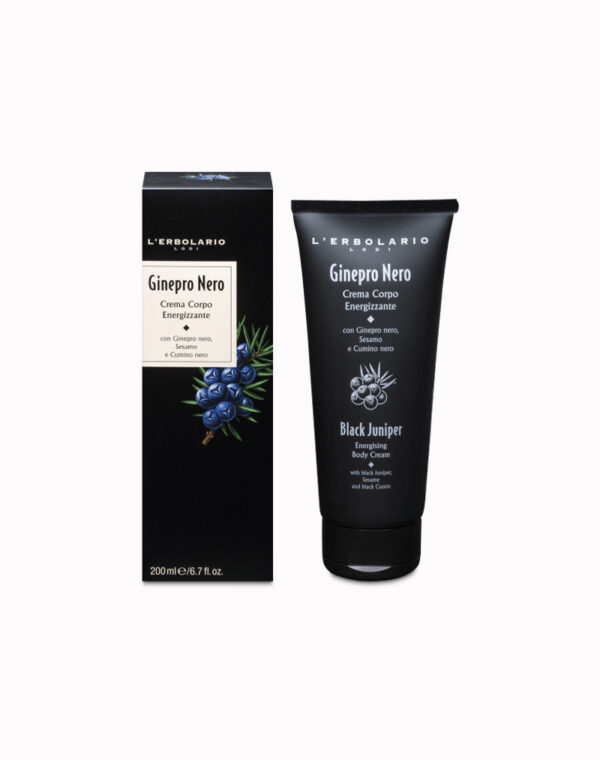 Crema Corpo Energizzante Ginepro Nero