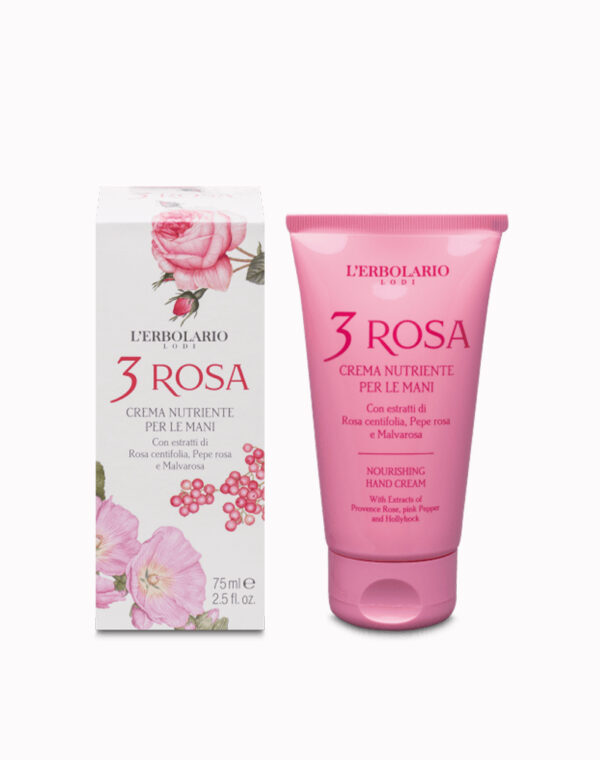 Crema Nutriente per le Mani 3 Rosa