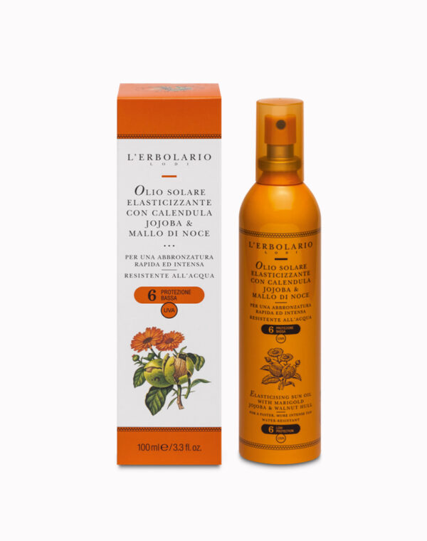 Olio solare elasticizzante SPF 6