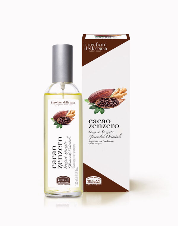 Fragranza per l’Ambiente Spray Cacao Zenzero I Profumi della Casa