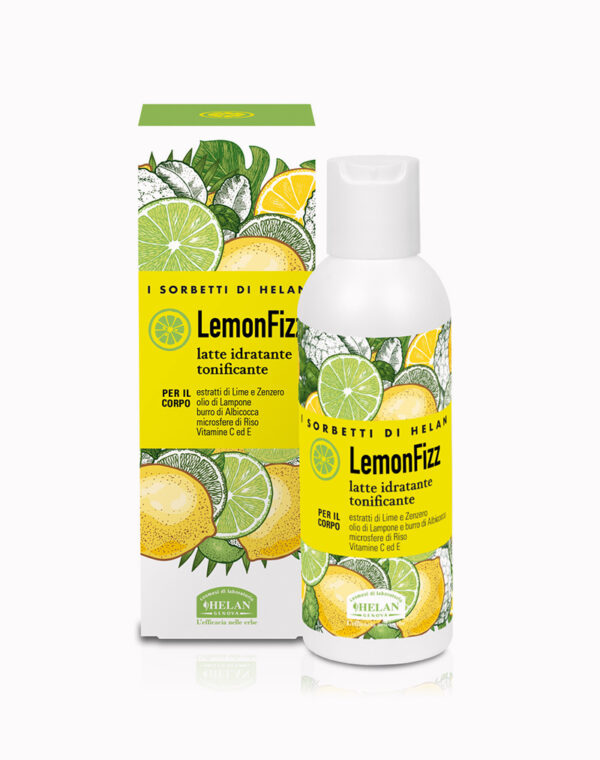 LemonFizz Latte Idratante Tonificante I Sorbetti di Helan