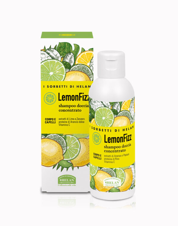 LemonFizz Shampoo Doccia Concentrato I Sorbetti di Helan