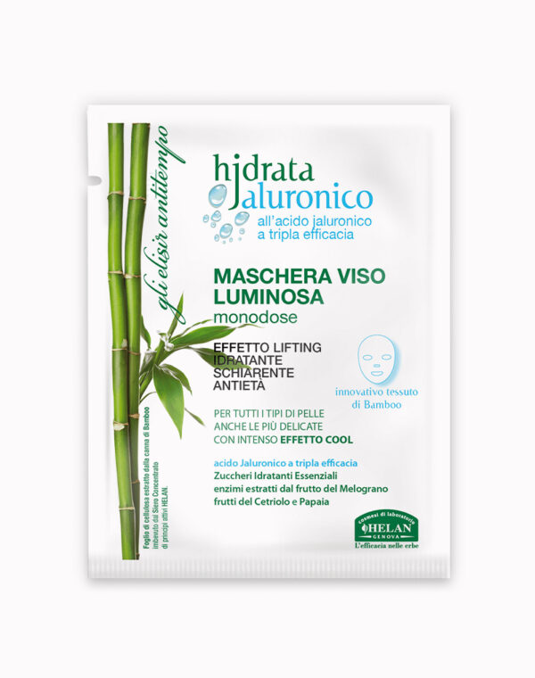 Maschera Viso Luminosa Hjdrata Jaluronico