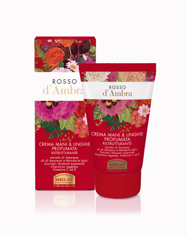 Rosso d'Ambra Crema Mani & Unghie Profumata Collana d'Ambra