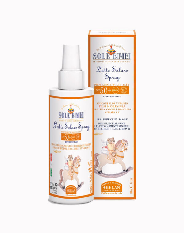 Latte Solare Spray SPF50+ Sole Bimbi