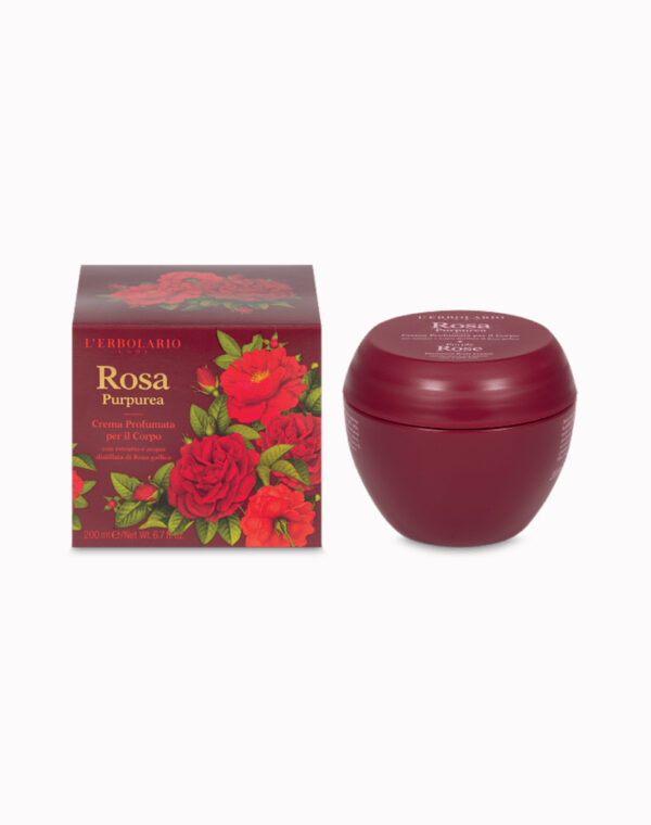 Crema Profumata per il Corpo Rosa Purpurea