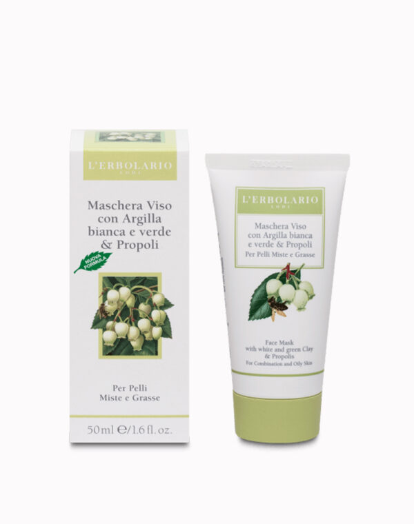 Maschera Viso per Pelli Miste e Grasse