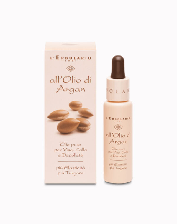 Olio Viso, Collo e Decolleté All'Olio di Argan