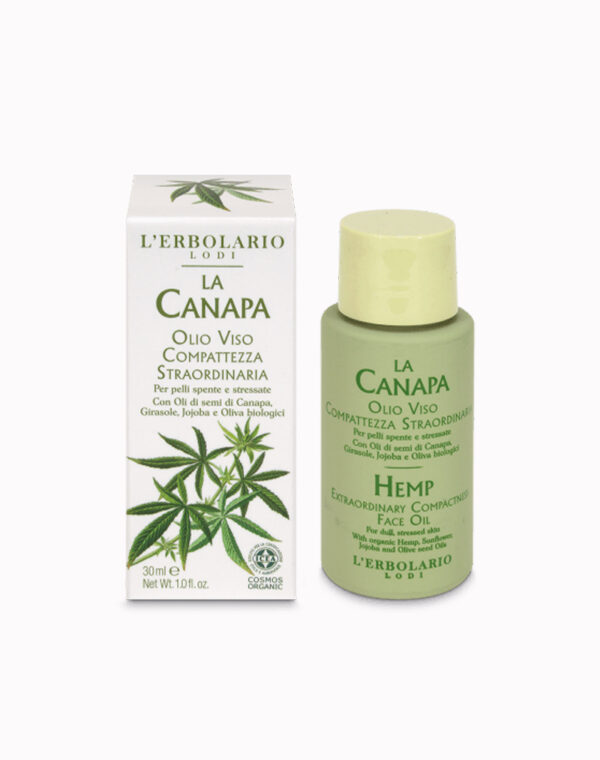 Olio Viso Compattezza Straordinaria La Canapa