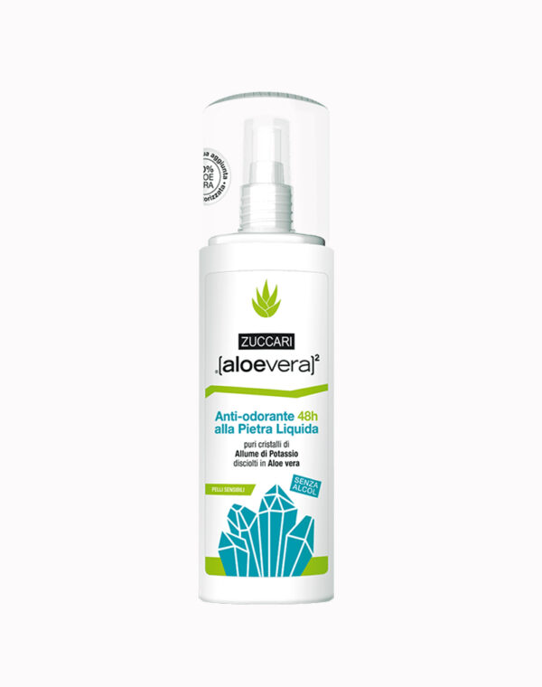 Anti-odorante 48H alla Pietra Liquida Spray Aloe Vera