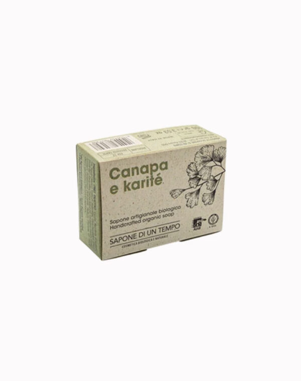 Sapone Solido Bio Canapa e Karité