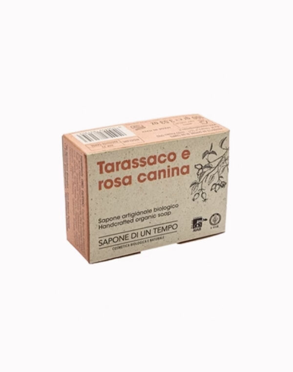 Sapone Solido Bio Tarassaco e Rosa Canina