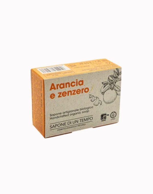 Sapone Solido Bio Arancia e Zenzero