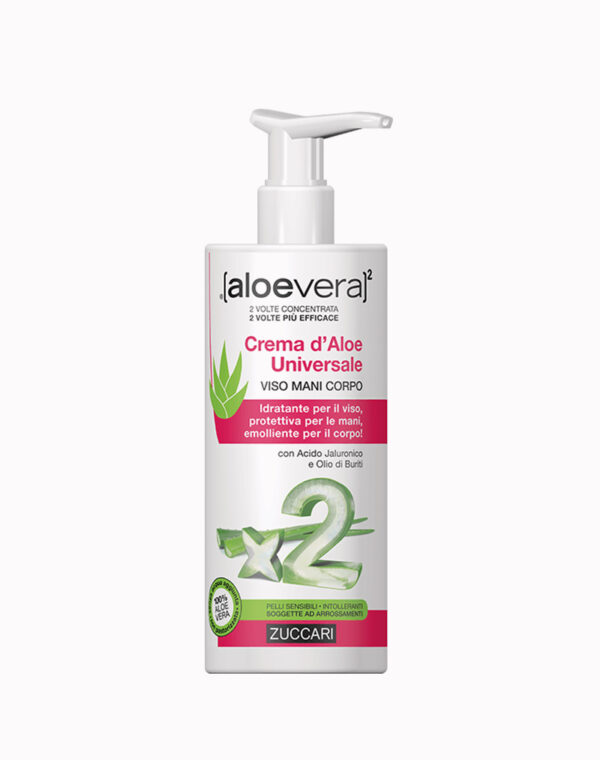 Crema d’Aloe Universale Viso Mani e Corpo Aloe Vera