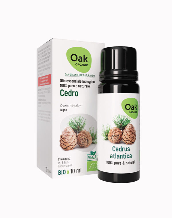 Olio Essenziale Puro Cedro Oak Organic