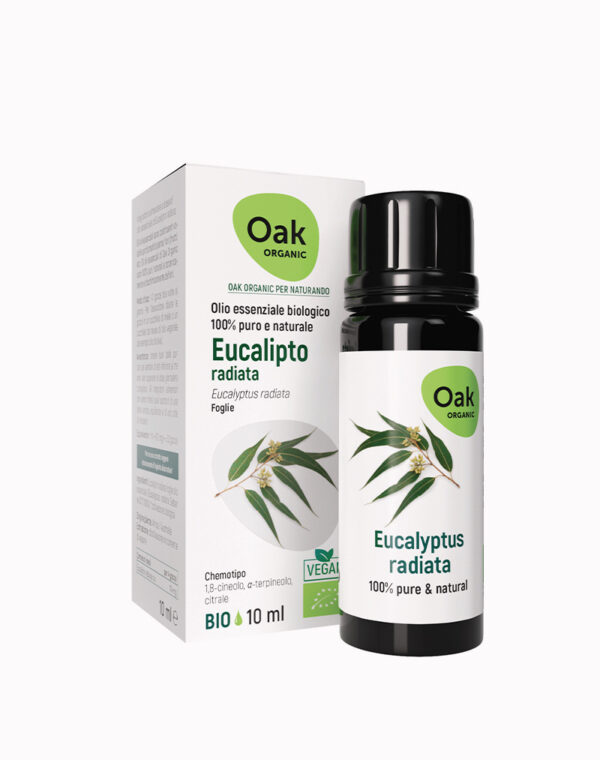 Olio Essenziale Eucalipto Radiata Oak Organic