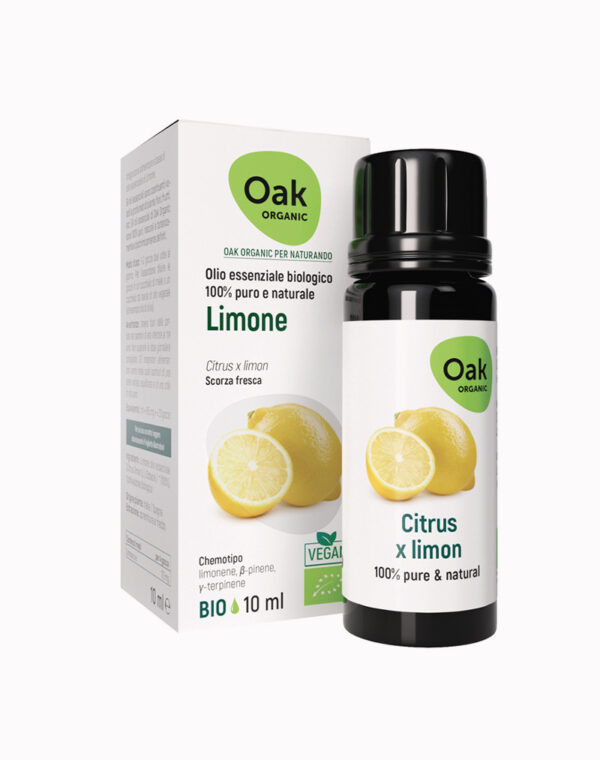 Olio Essenziale Limone Oak Organic