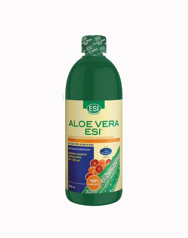 Integratore Aloe Vera Succo Con Arancia Rossa