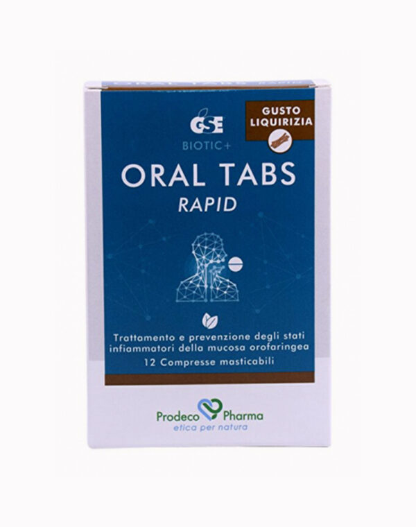 GSE Oral Tabs Rapid Liquirizia