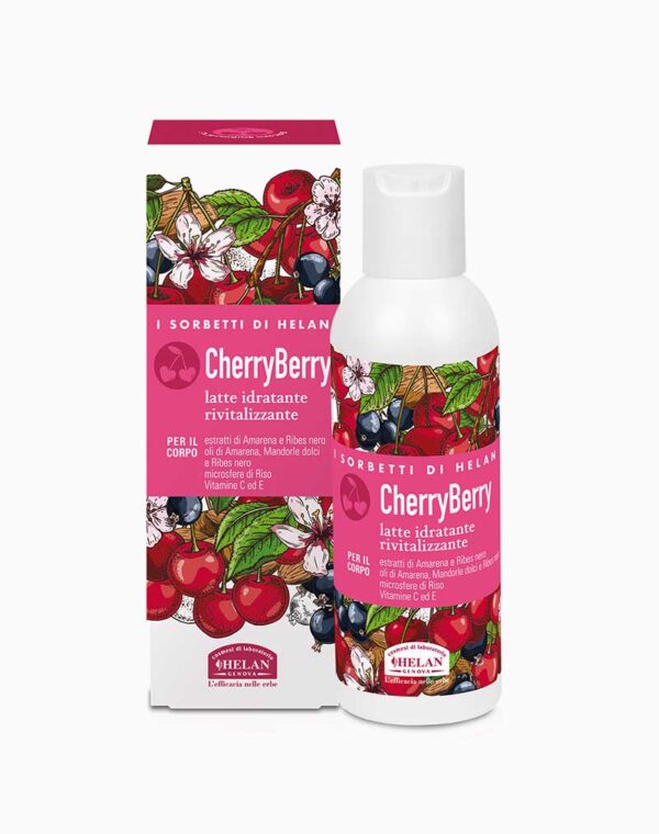 CherryBerry Latte Idratante Rivitalizzante I Sorbetti di Helan