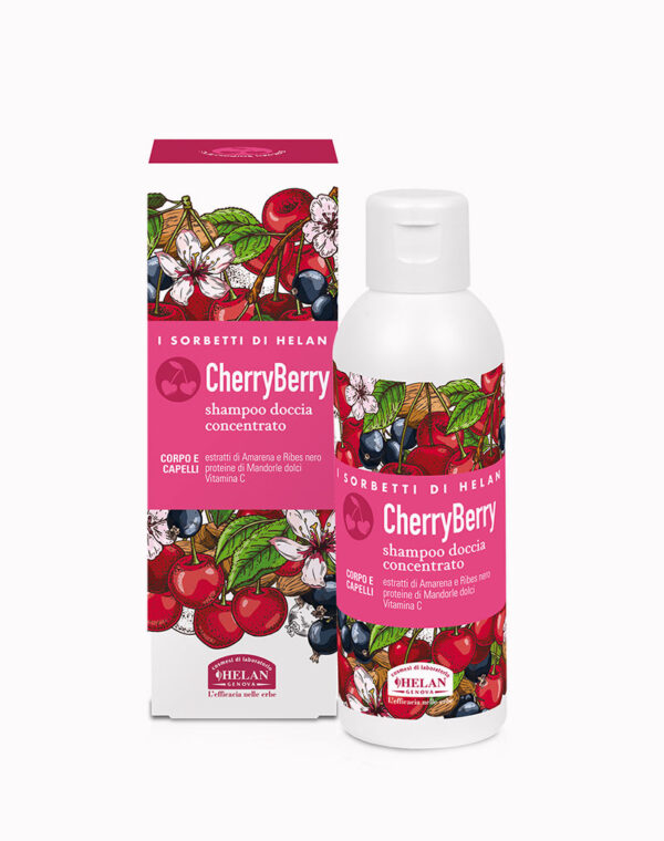 CherryBerry Shampoo Doccia Concentrato I Sorbetti di Helan